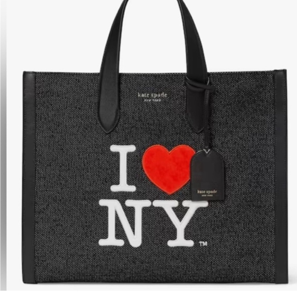 NWT Spade I Love NY Manhattan Tote .. The Details